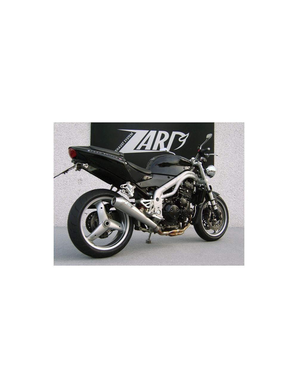Conical Slip-On for Triumph Speed ​​Triple 955 02-04 - Zard silencer