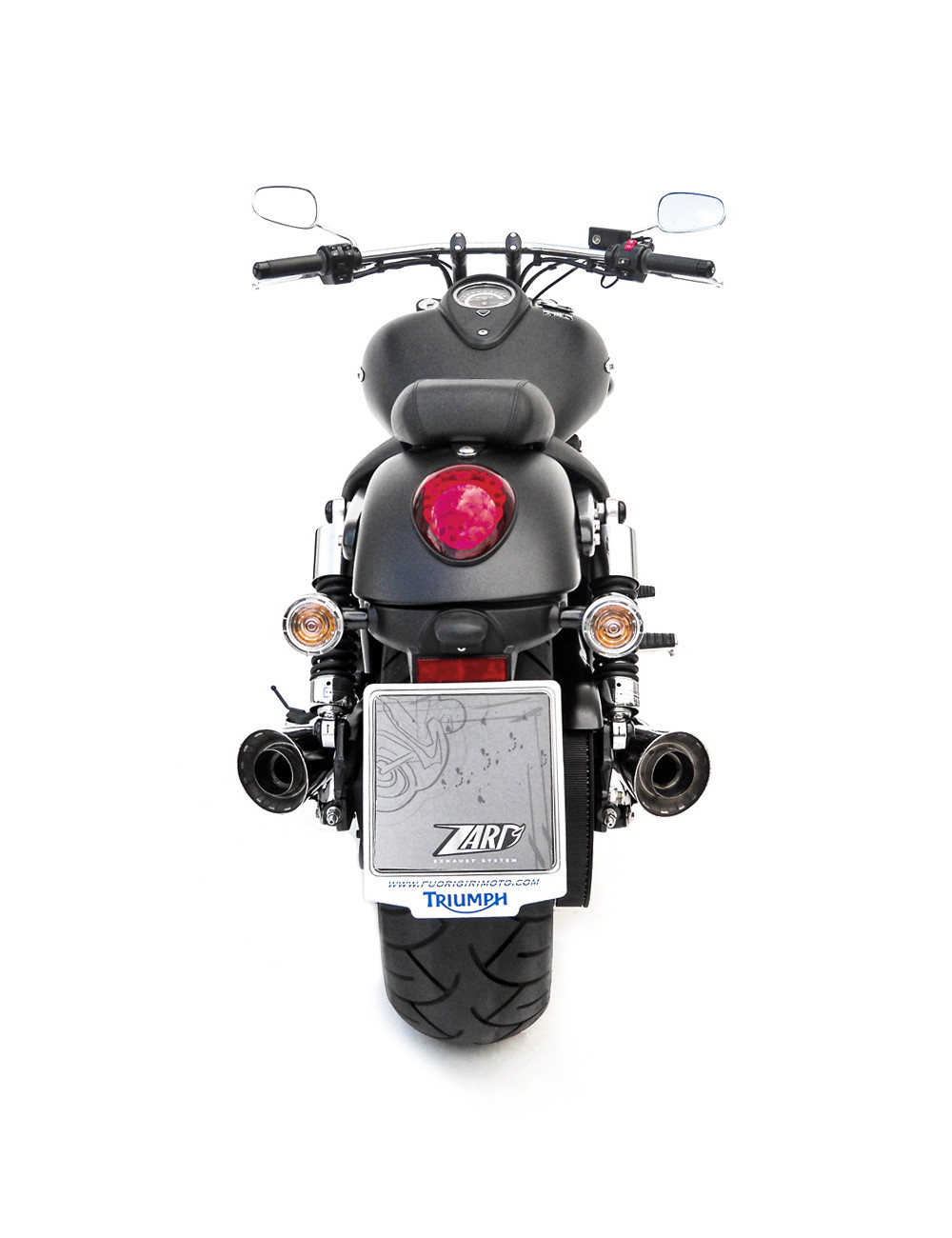 Slip-On Conico per Triumph Thunderbird 1600 09-16 Silenziatori