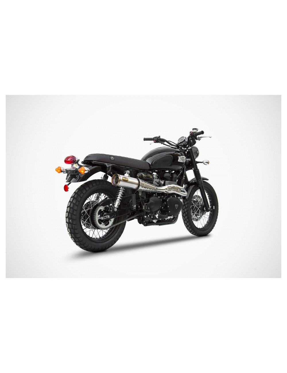 Triumph Bonneville T100 T120 Sella Marrone Rombi