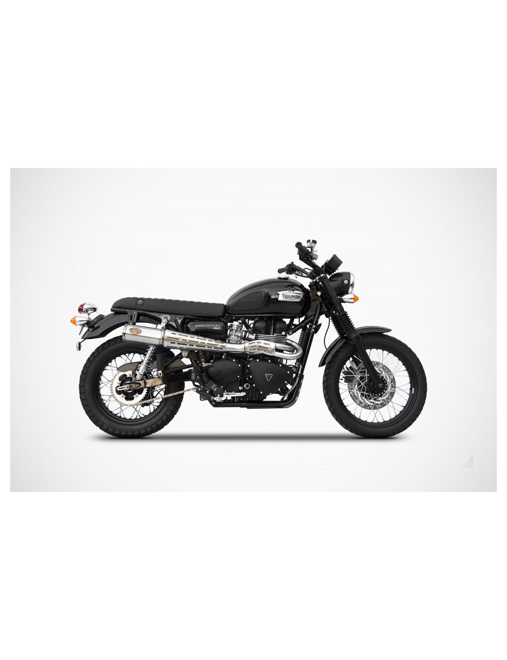 Triumph Bonneville T100 T120 Sella Marrone Rombi