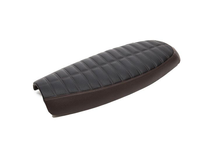 Triumph Bonneville T100/T120 seat 04-17 Double stitching