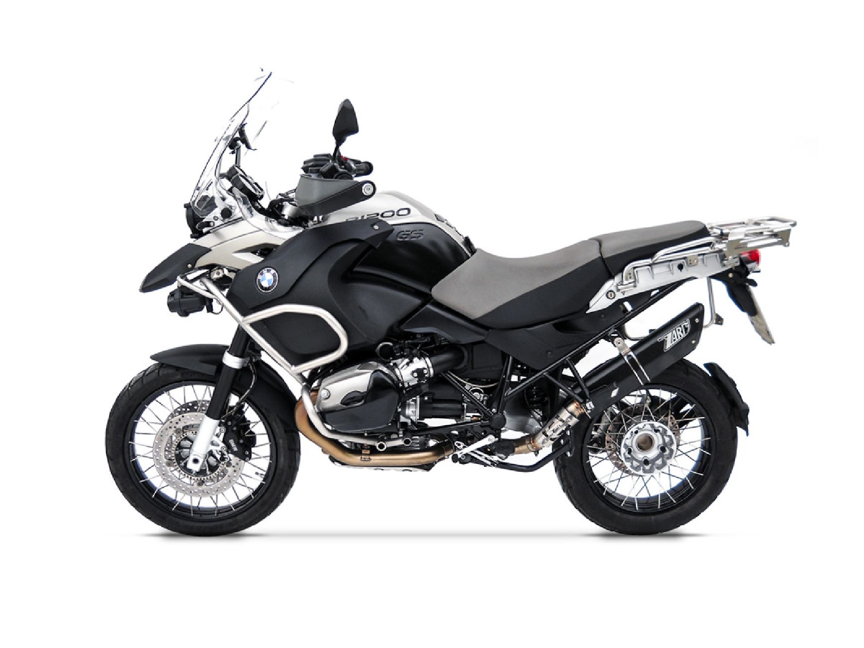 Silenziatore Scarico BMW R 1200 GS PENTA Slip-On 04-09 Acciaio Inox e Alluminio