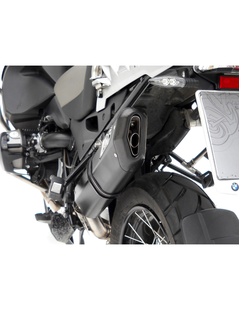 Silenziatore Scarico BMW R 1200 GS PENTA Slip-On 04-09 Acciaio Inox Alluminio