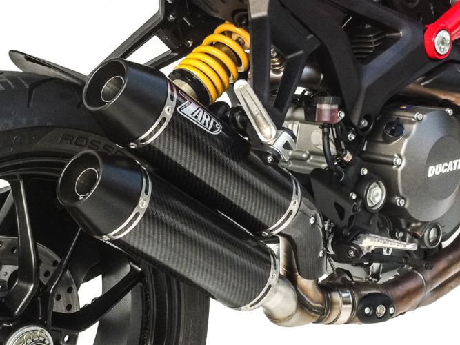 Ducati Monster 1100 Exhaust Silencers EVO