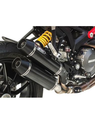 Ducati Monster 1100 Exhaust Silencers EVO