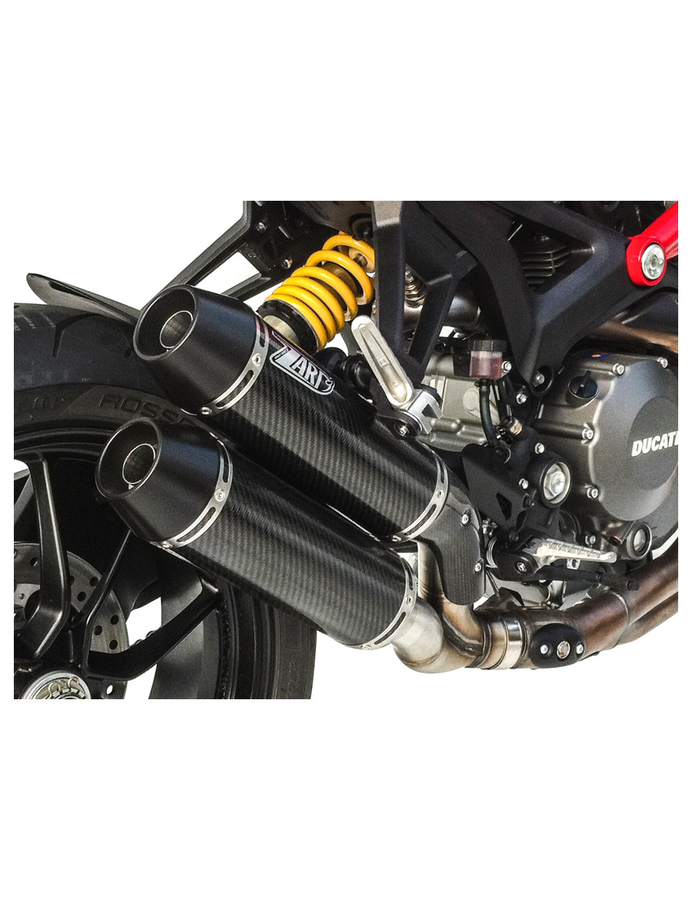 Ducati Monster 1100 Exhaust Silencers EVO