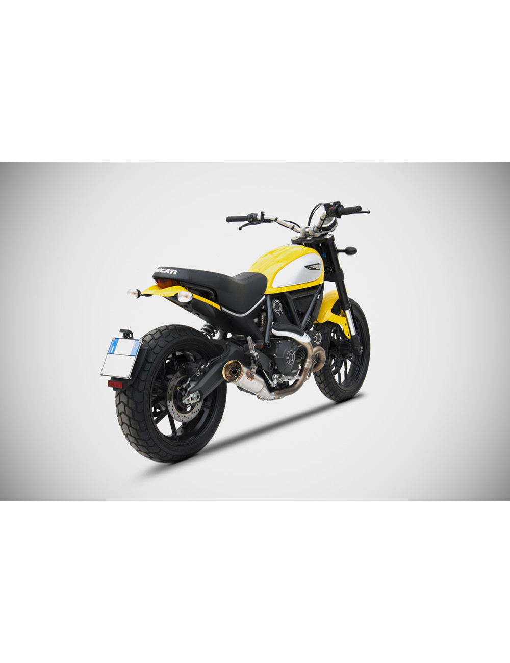 Slip-On Zuma Ducati Scrambler 800 15-16 - Silenziatore Zard