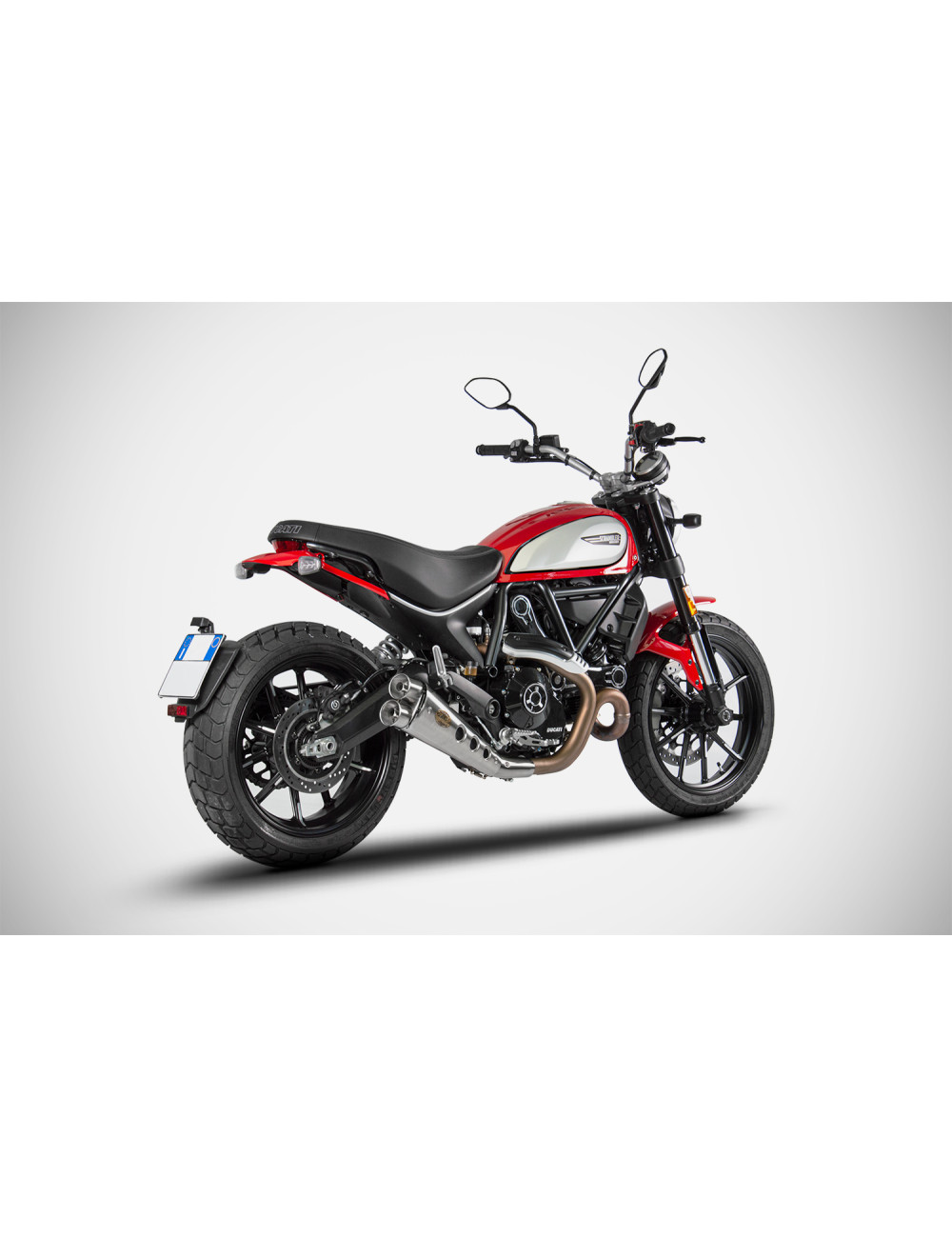 Scarico Ducati Scrambler 800 21-22 Special Ed. Silenziatore Inox