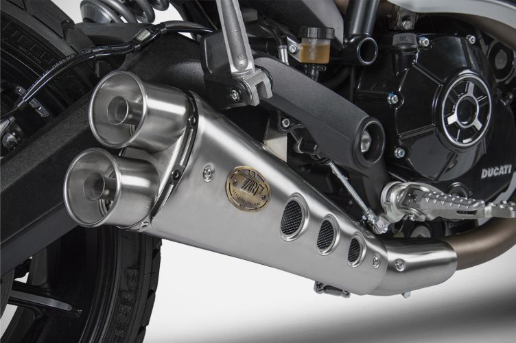 Ducati Scrambler 800 exhaust 21-22 Special Stainless steel silencer