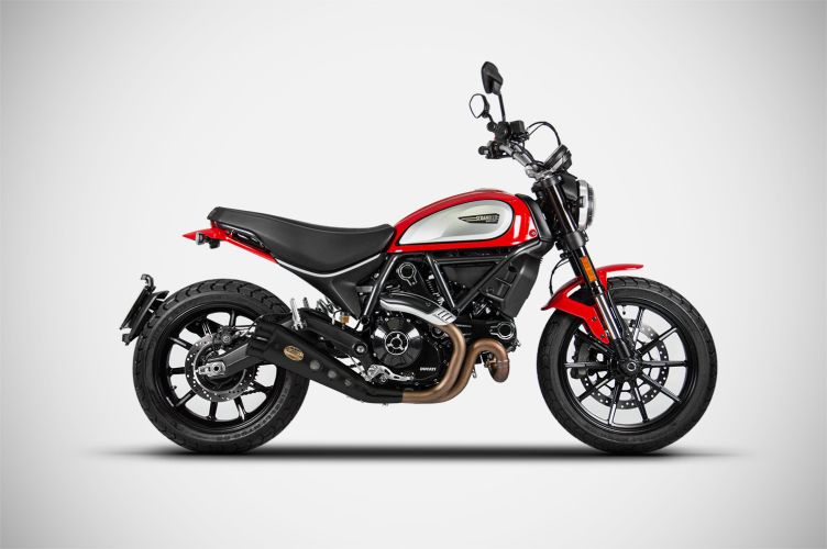 Ducati Scrambler 800 exhaust 21-22 Special Edotion Stainless steel silencer