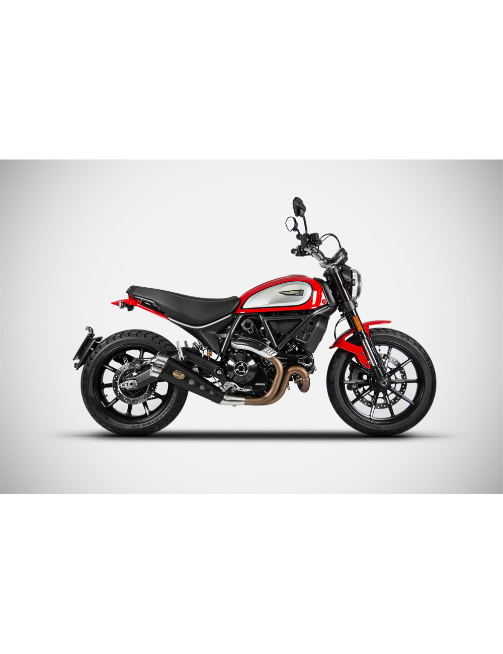 Ducati Scrambler 800 exhaust 21-22 Special Ed Stainless steel silencer