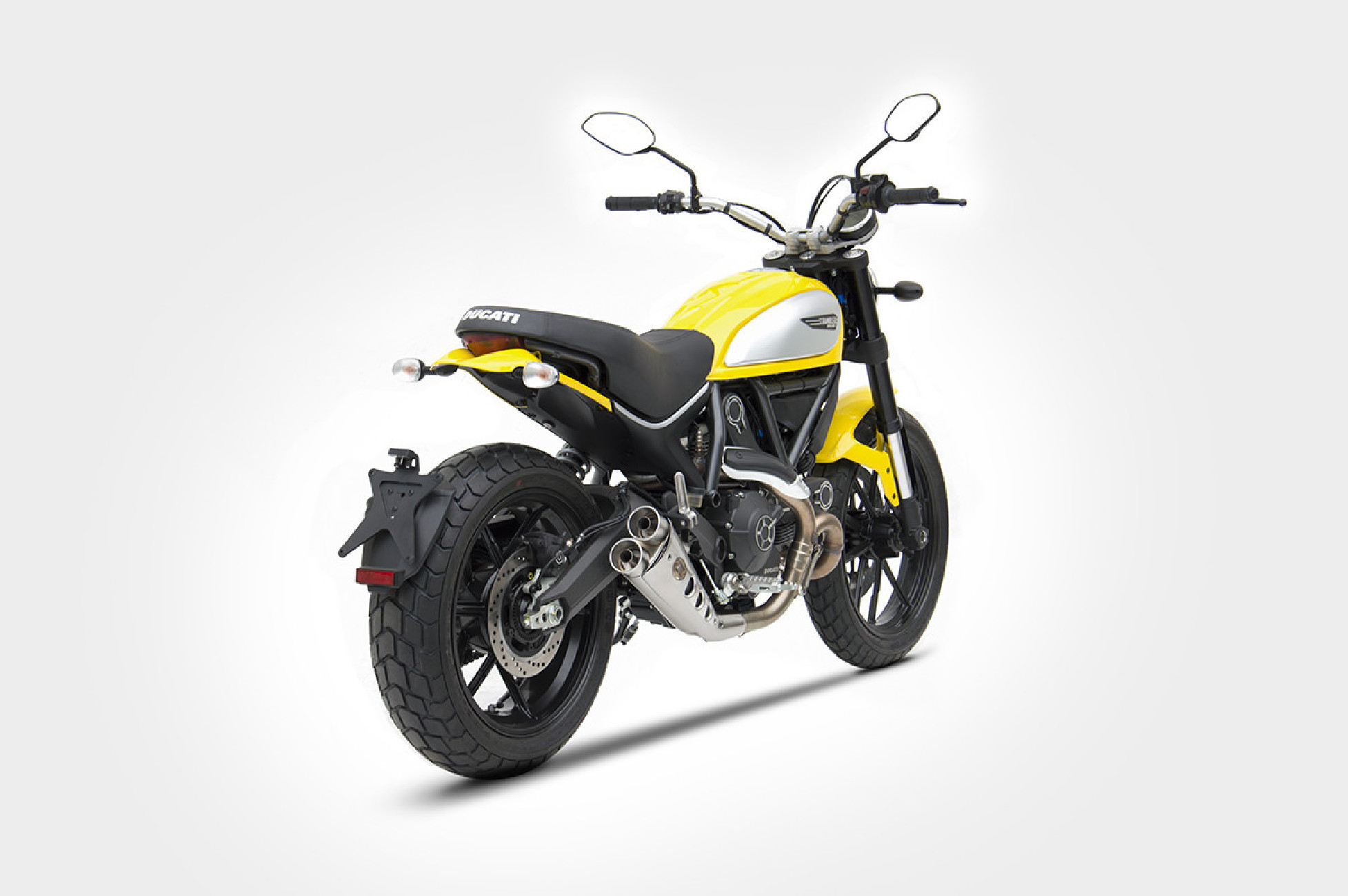 Slip-On Special Ed Ducati Scrambler 800 15-16 Silenziatore Zard