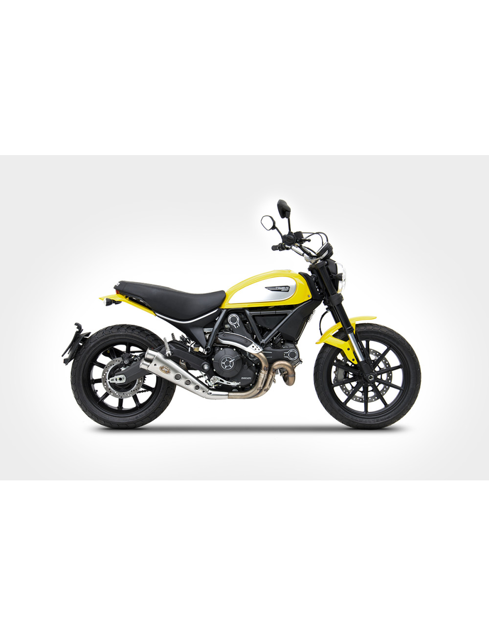 Scarico Ducati Scrambler 800 17-20 Slip-On Silenziatore Inox