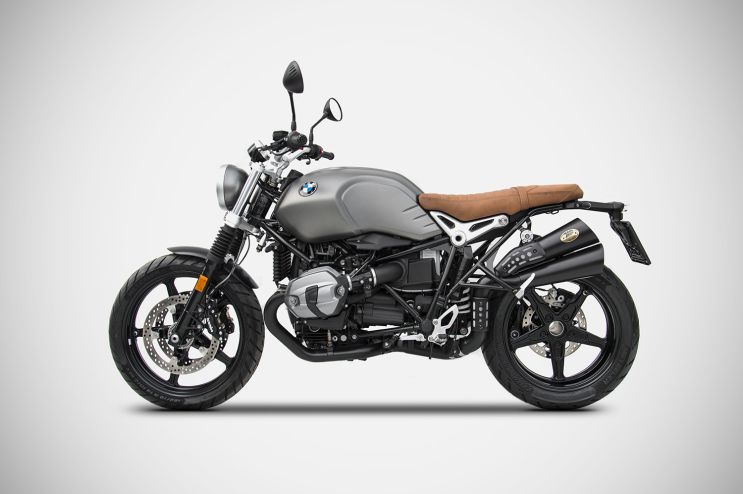 Hardy Slip-On per BMW R nine T Scrambler (21-23) - Silenziatori Zard