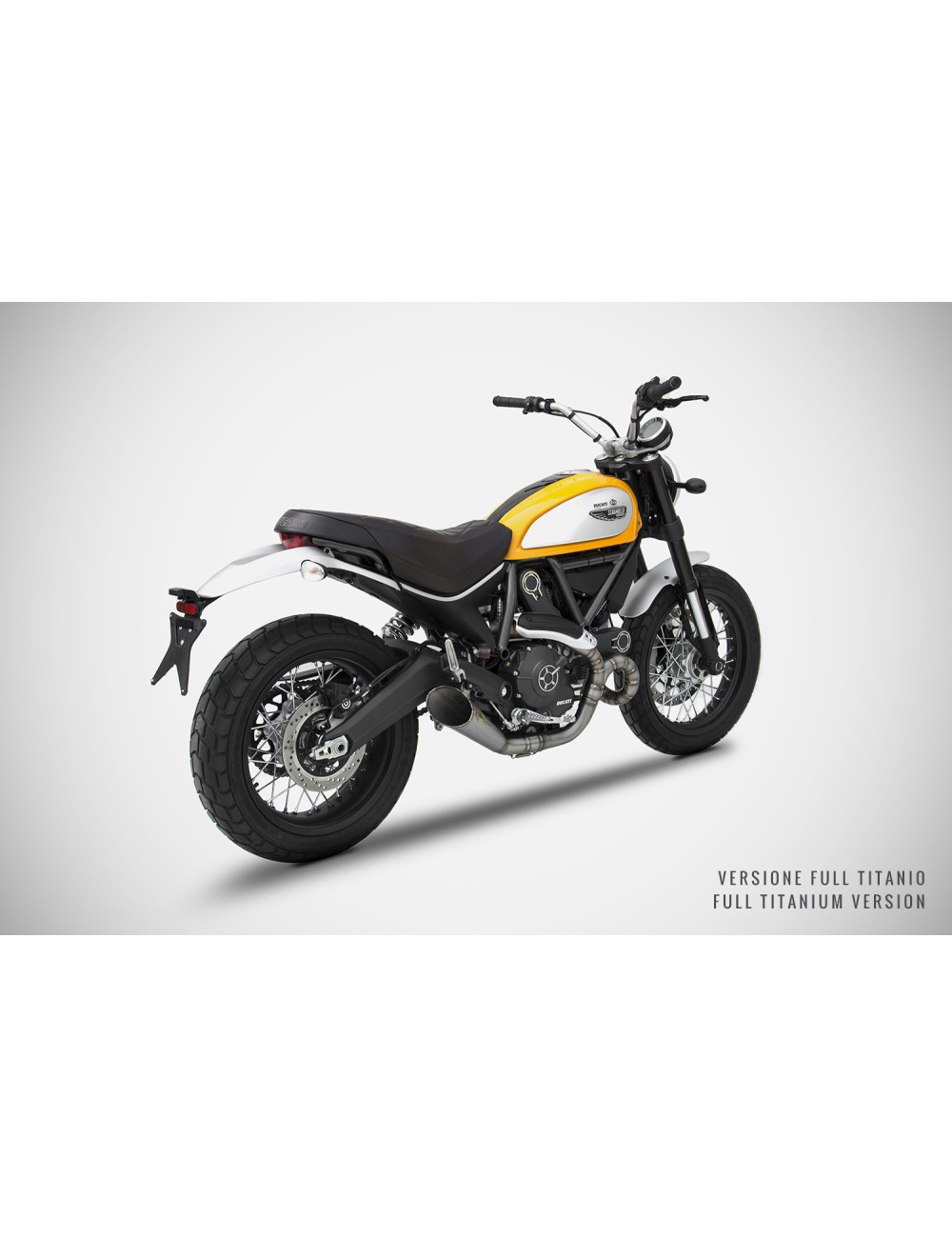 Full Kit Conical Ducati Scrambler 800 15-16 Zard Exhaust