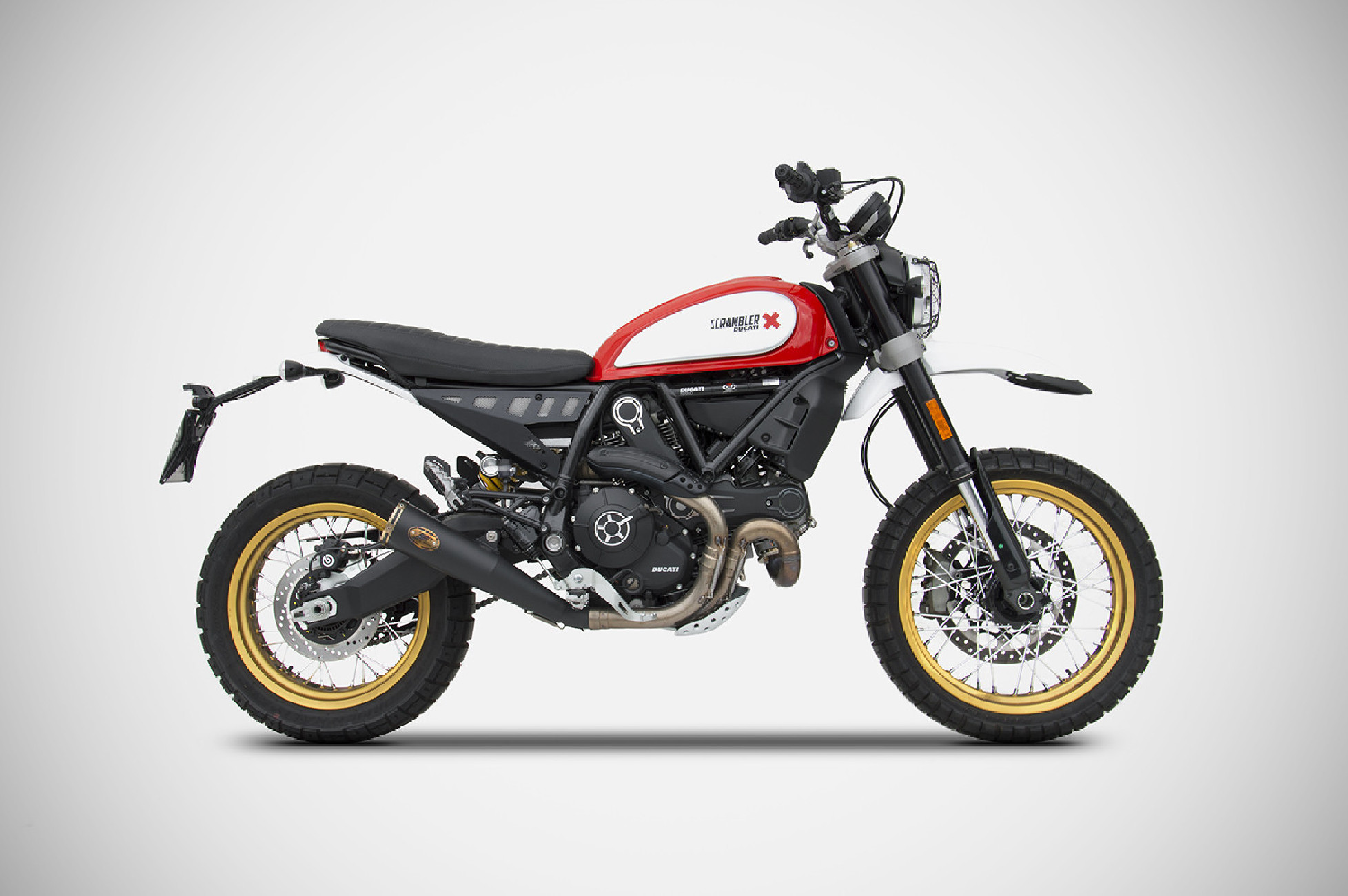 Scarico Ducati Scrambler Desert Sled 17-20 Slip-On Zuma ZARD