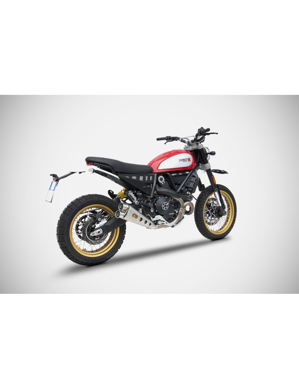 Silenziatore Zard Ducati Scrambler Desert Sled 800 17-20 Special Ed