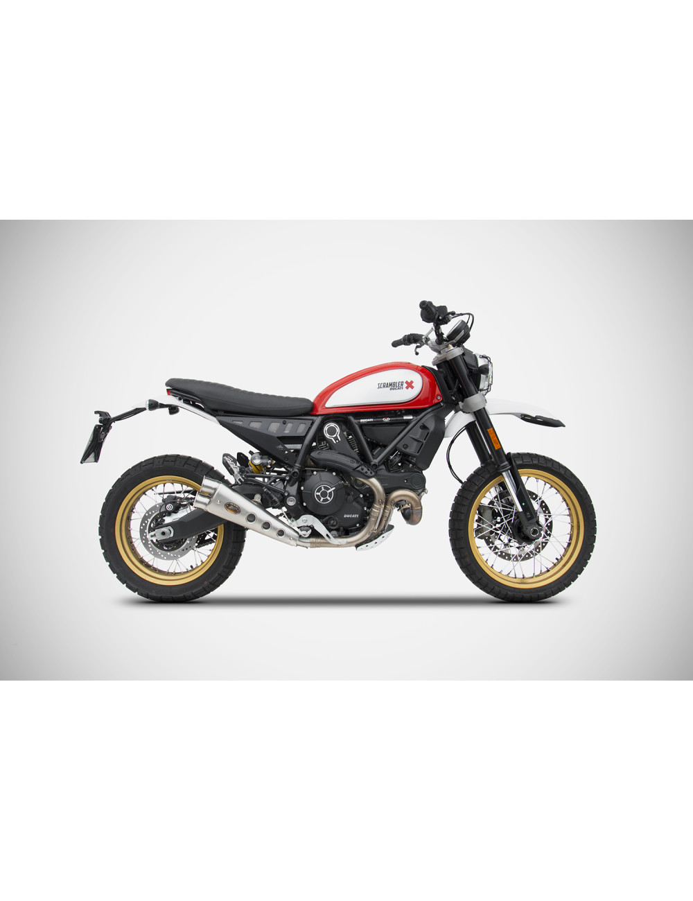 Silenziatore Zard Ducati Scrambler Desert Sled 800 17-20