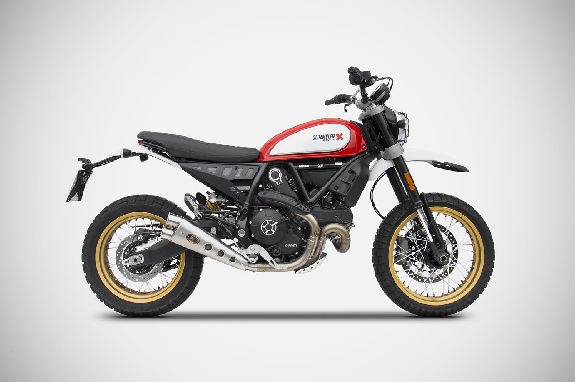 Silencer Ducati Scrambler Desert Sled 800 17-20 Special Edition
