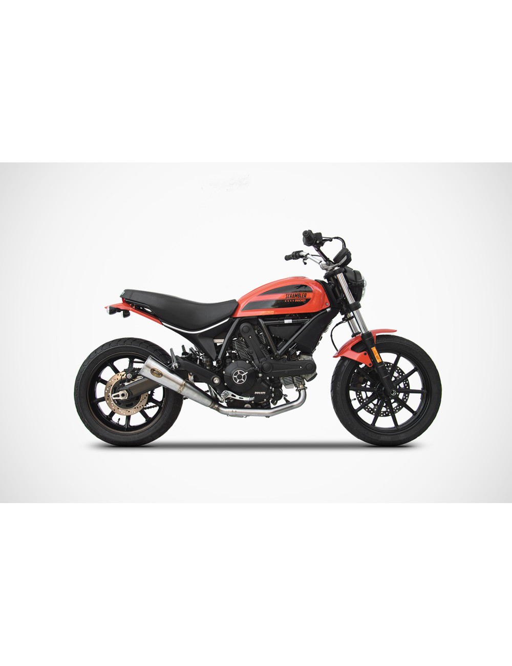 Scarico Silenziatore Ducati Scrambler Sixty2 16-19 Slip-On ZARD