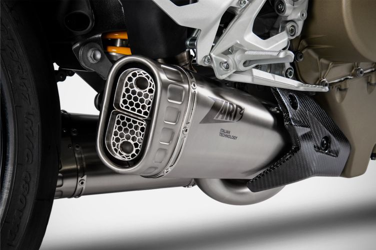 Ducati Streetfighter Exhaust V4/V4S 20-22 Stainless Steel Titanium