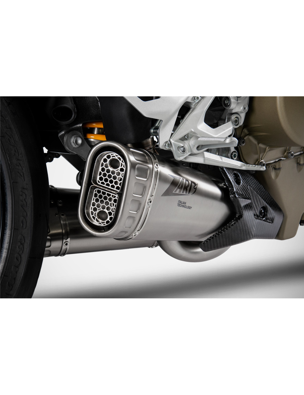 Ducati Streetfighter Exhaust V4/V4S 20-22 Stainless Steel Titanium