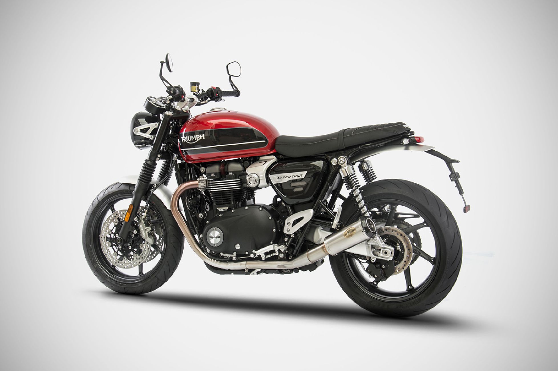 Slip-On SP per Triumph Speed Twin 1200 19 20 Impianto Scarico Zard