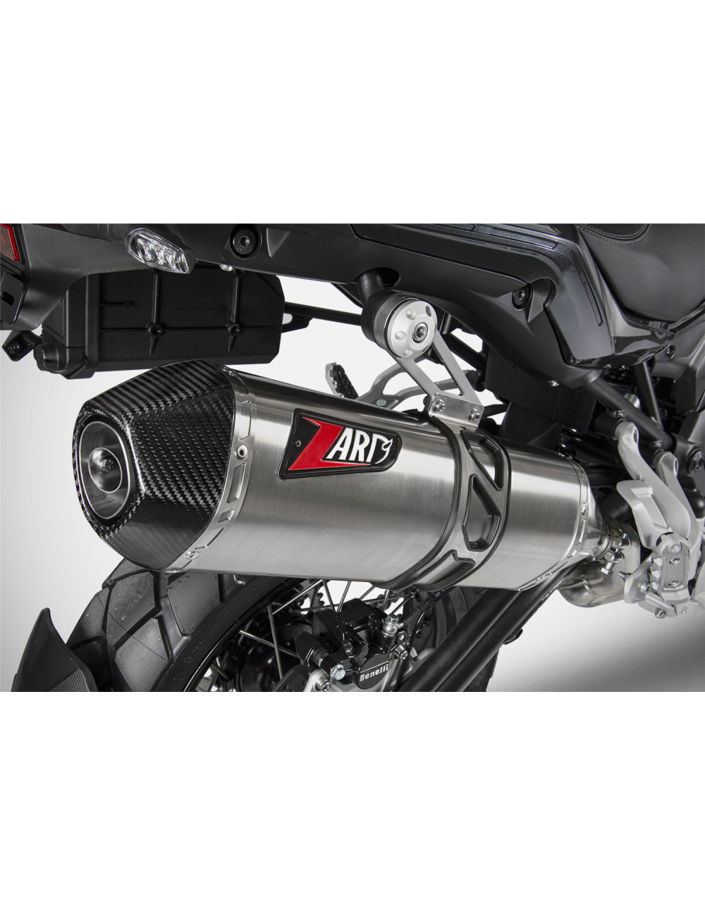 Scarico Benelli TRK 502 21-22 SLIP-ON Acciaio Inox ZARD