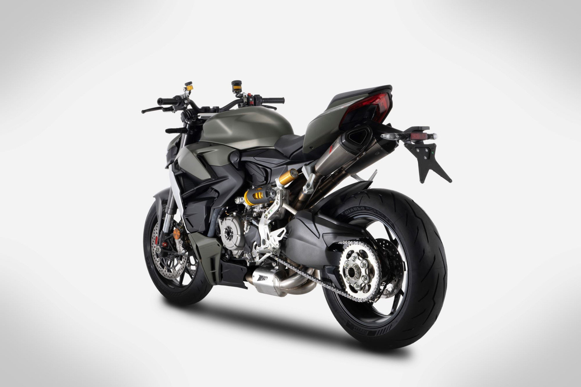 Exhaust Streetfighter v2 Ducati Full Kit ZARD Stainless Steel