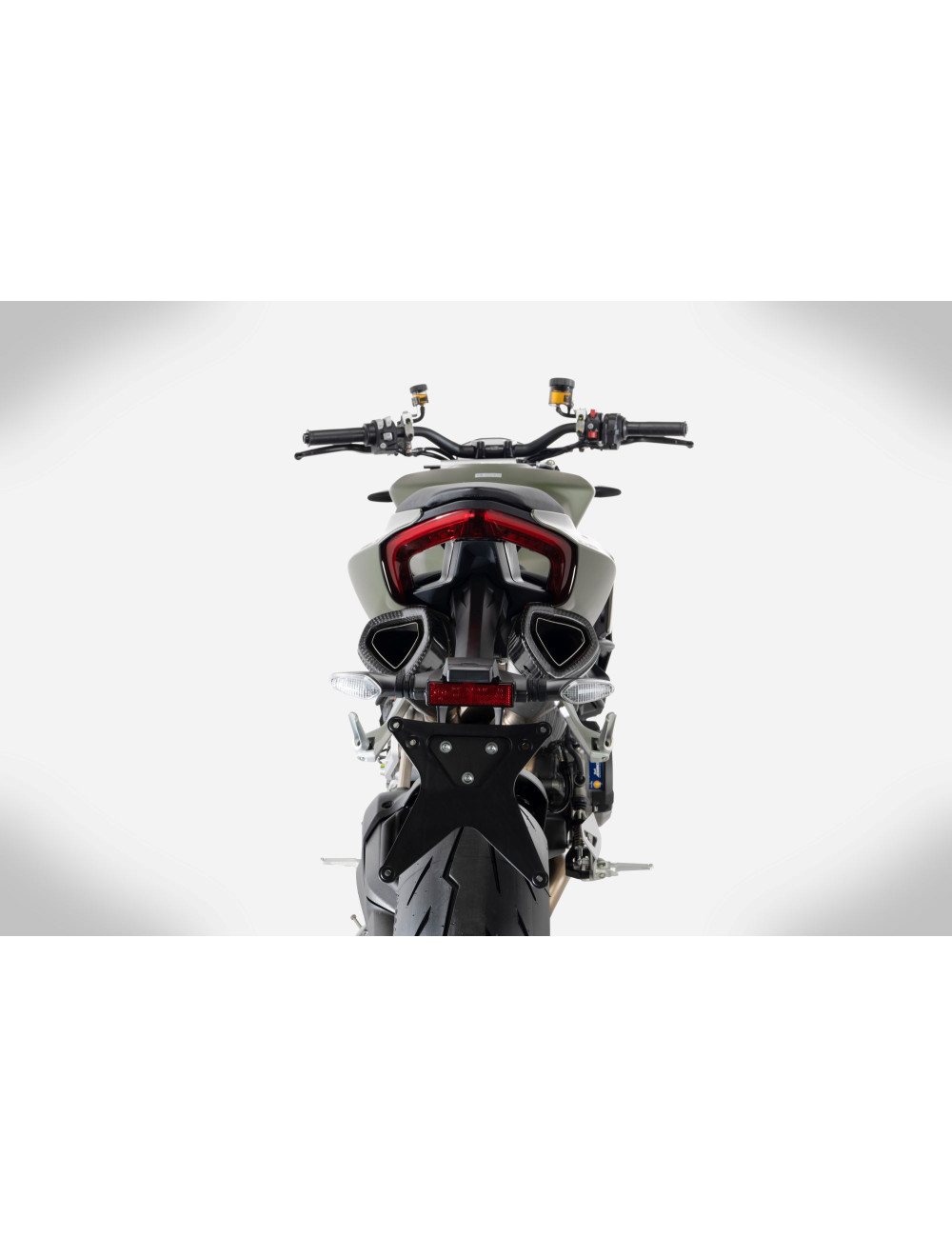 Scarico Streetfighter v2 Ducati Titanio Acciaio Inox