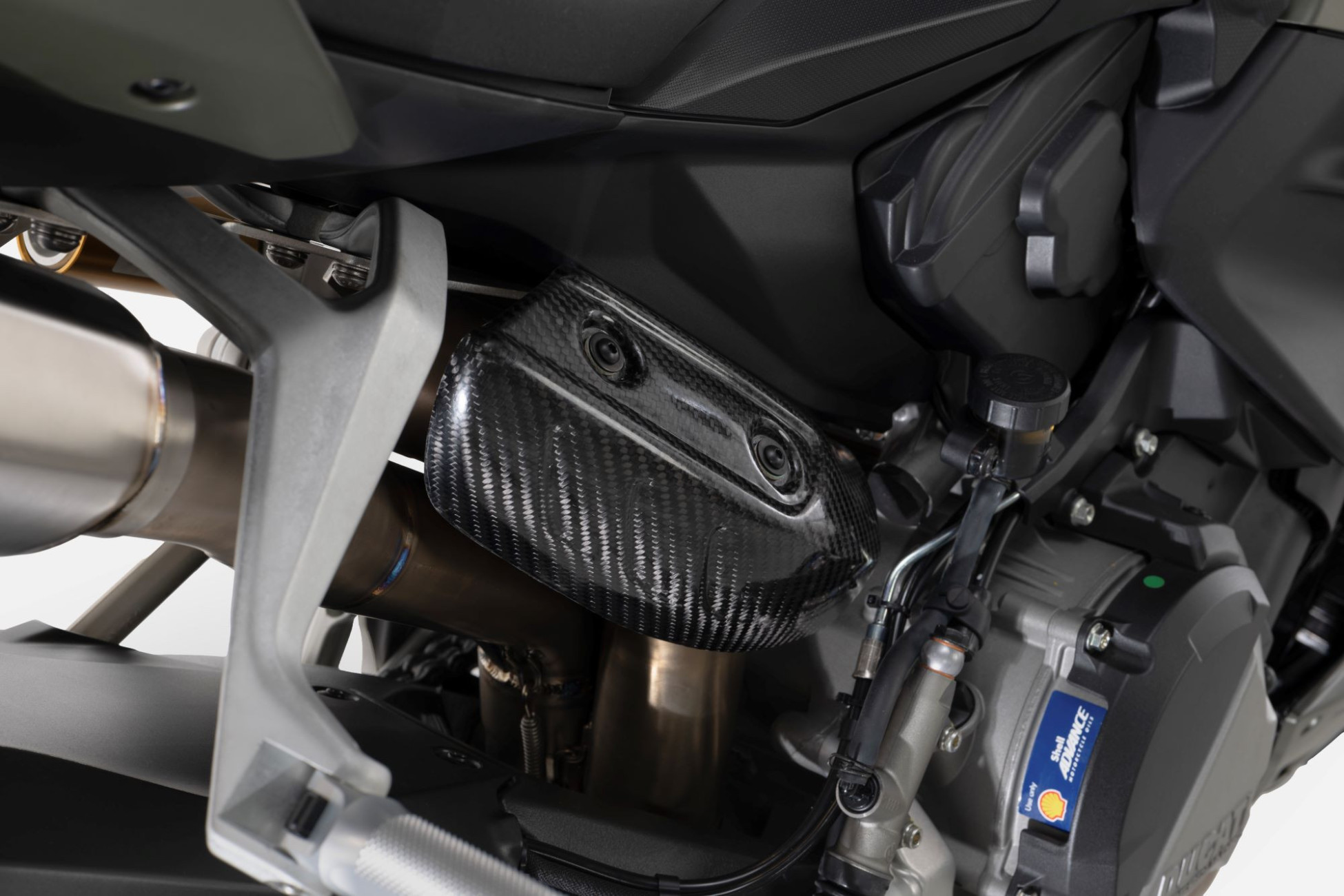 Scarico Streetfighter v2 Ducati Titanio Acciaio Inox Racing