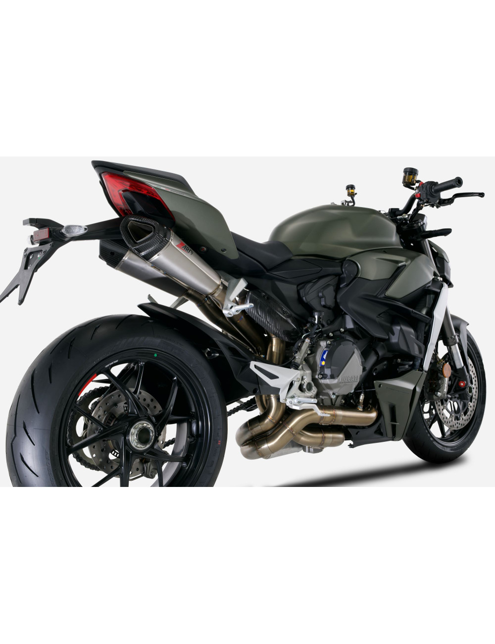 Scarico Streetfighter v2 Ducati Full Kit Acciaio Inox Racing