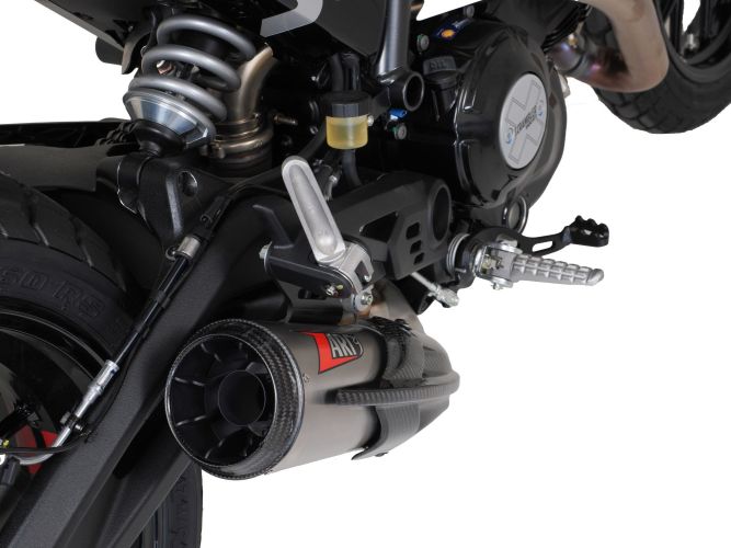 Ducati Scrambler 800 Exhaust 23-24 Slip-On ZARD Titanium Carbon Silencer