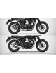 Trasformazione Scarico Arretrato Triumph Bonneville T100 2017-2020