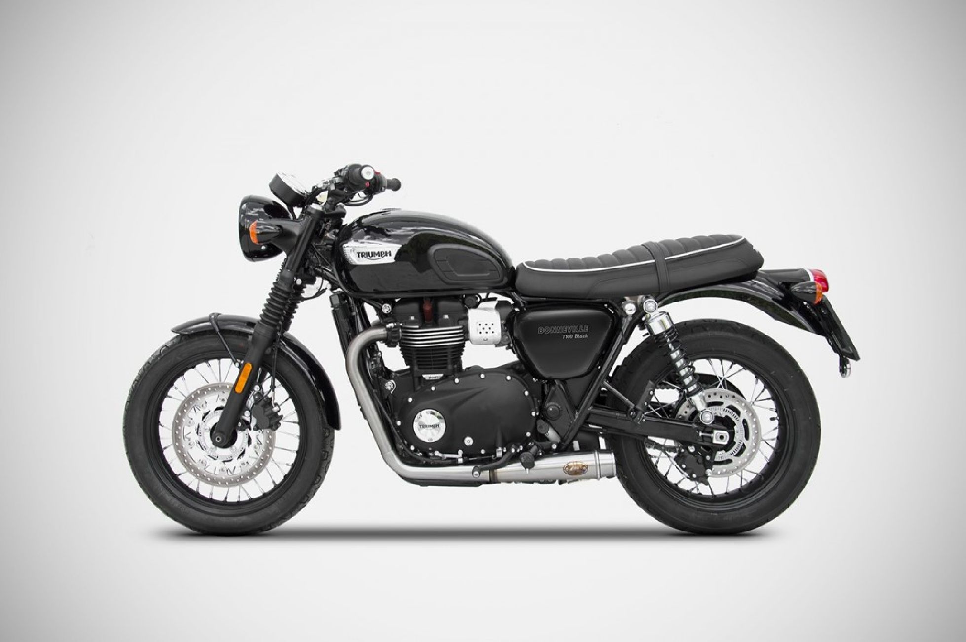 Triumph Bonneville T100 2017-2020 Slip-On exhaust