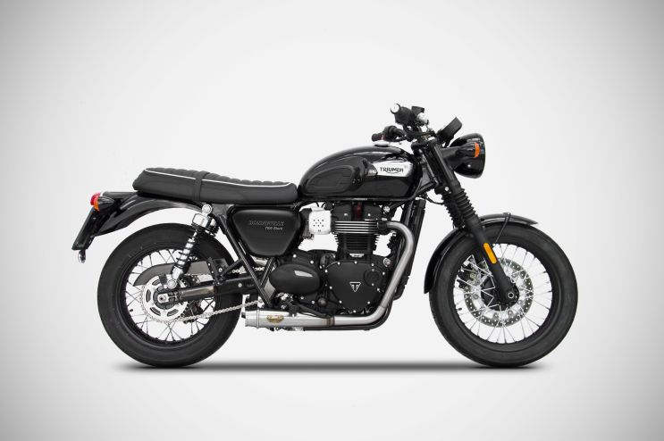 Scarico Triumph Bonneville T100 (2017-2020) Slip-On