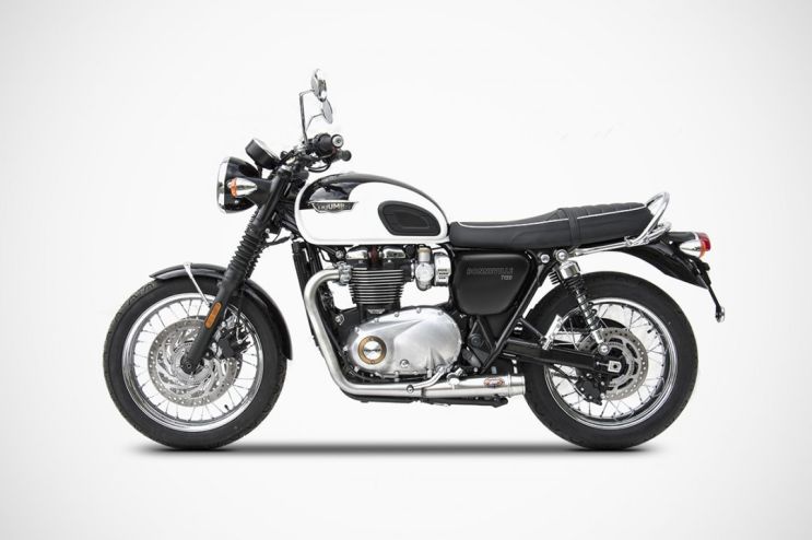 Triumph Bonneville T120 16-20 exhaust - Stainless Steel Racing & Homologated