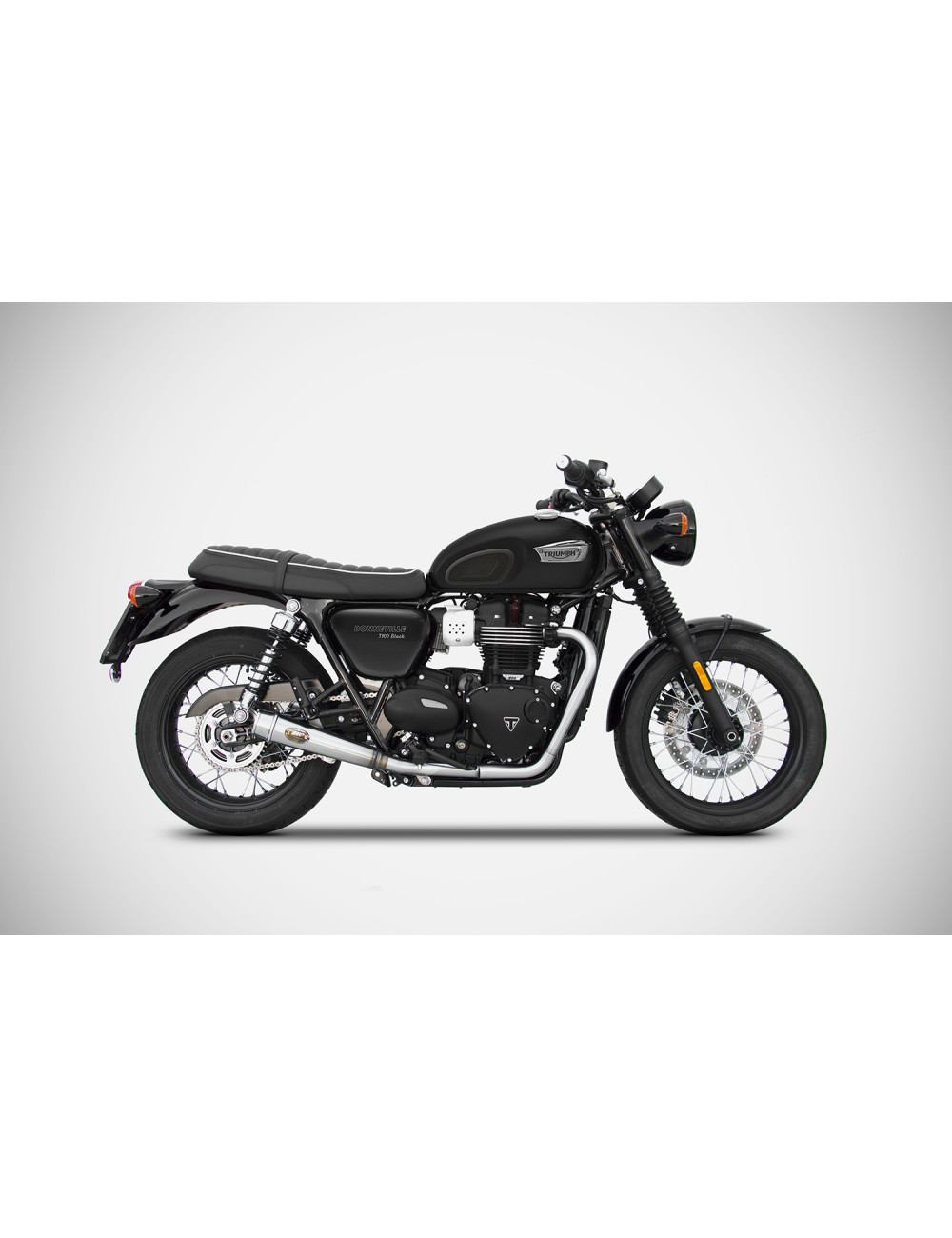 Trasformazione Scarico Arretrato Triumph Bonneville T100