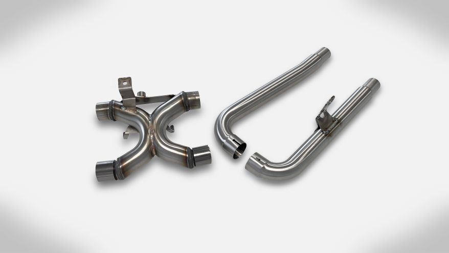 Decatalizzatore Triumph Bonneville T100 21-23 Slip-On | Acciaio Inox