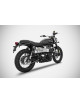 Slip-On Six Days per Triumph Scrambler 900 21-23 Silenziatori Zard