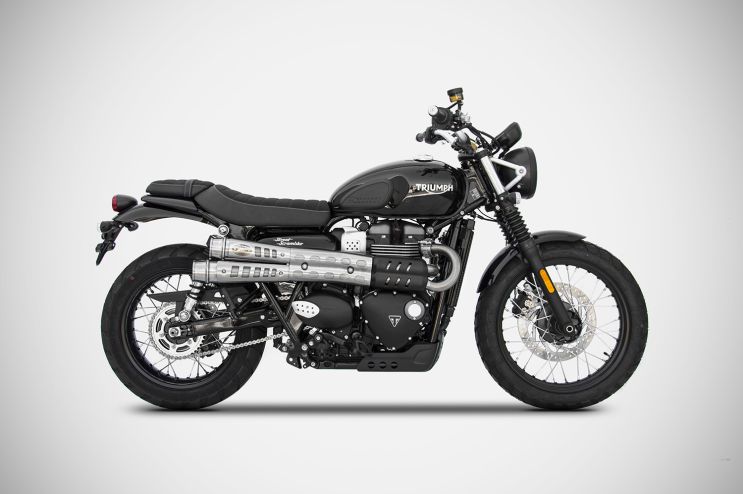 Slip-On Six Days for Triumph Scrambler 900 21-23 - Zard silencers