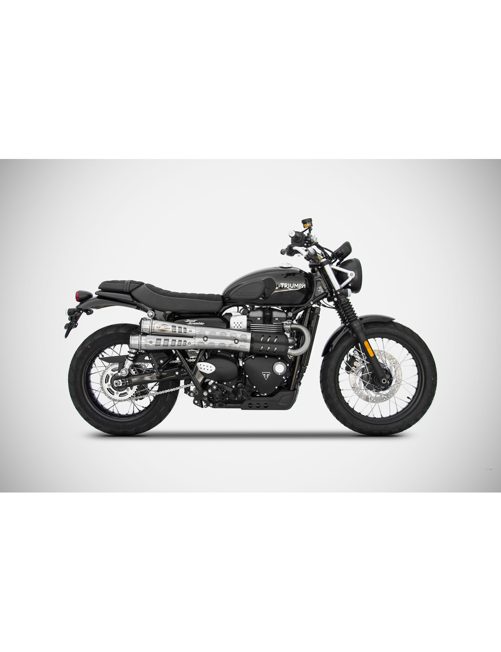 Slip-On Six Days per Triumph Scrambler 900 21-23 - Silenziatori Zard