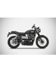 Slip-On Six Days Triumph Scrambler 900 21-23 Silenziatori Zard