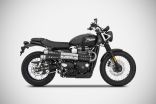 Slip-On Six Days Triumph Scrambler 900 21-23 - Zard silencers