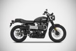 Slip-On Six Days Triumph Scrambler 900 21-23 Zard silencers
