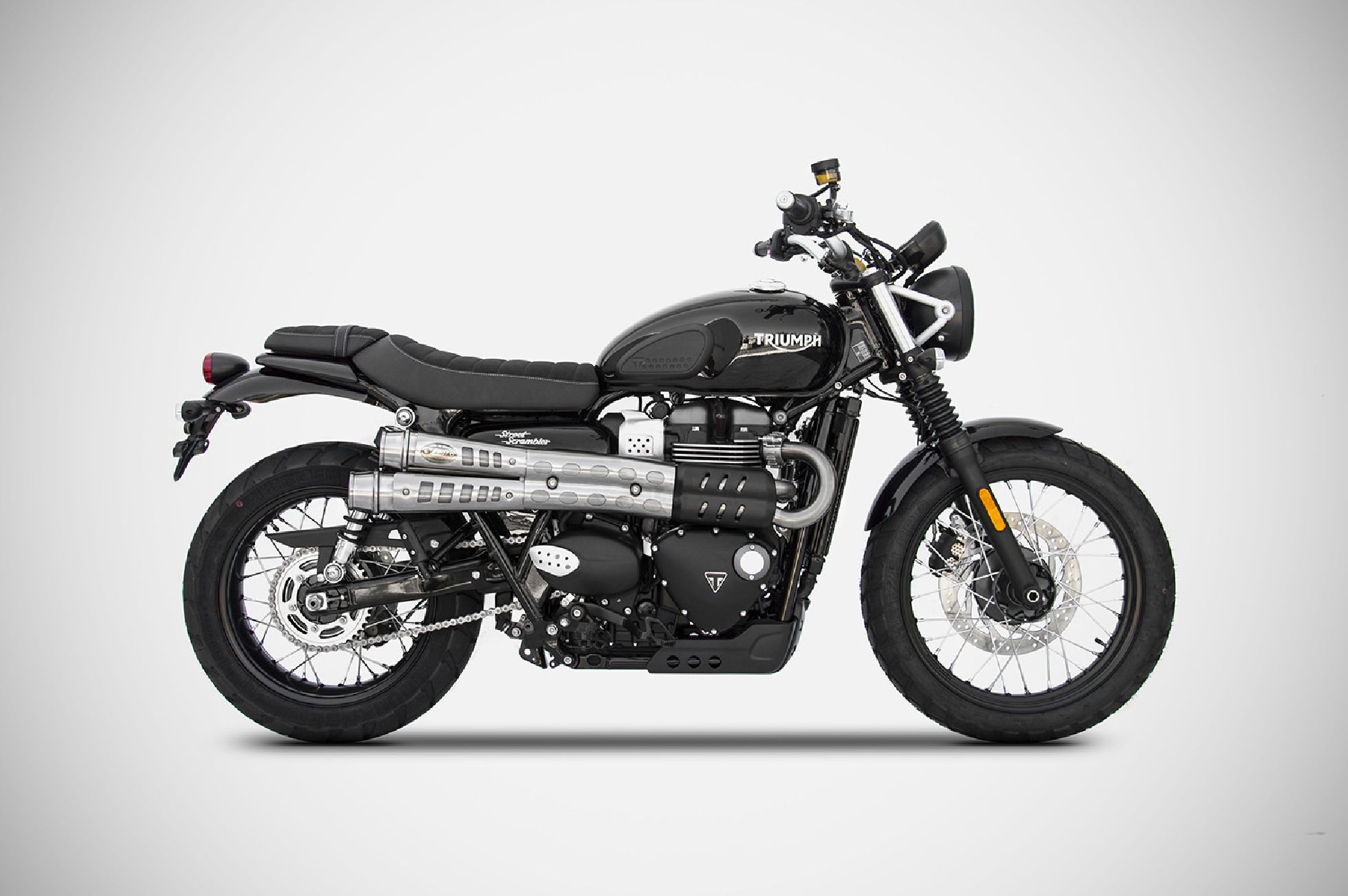 Slip-On Six Days for Triumph Street Scrambler 17-20 - Zard silencers