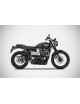 Slip-On Six Days Triumph Street Scrambler 17-20 Zard silencers