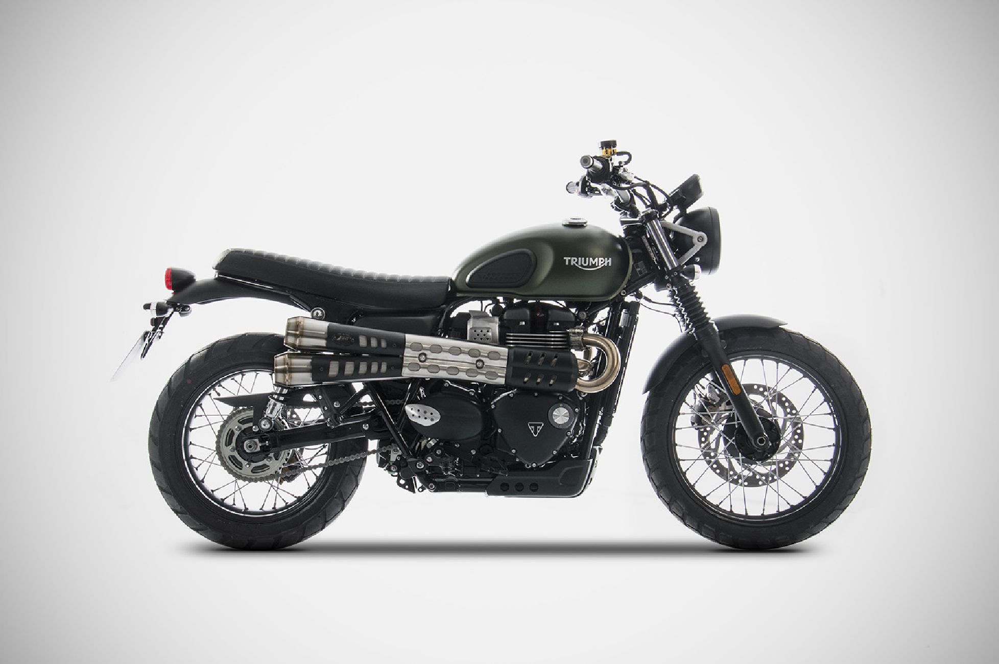 Slip-On Conico per Triumph Street Scrambler 17-20 - Silenziatori Zard