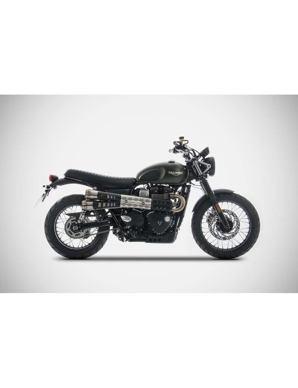 Slip-On Conico per Triumph Street Scrambler 17-20 - Silenziatori Zard