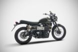 Slip-On Conico per Triumph Street Scrambler 17-20 Silenziatori Zard